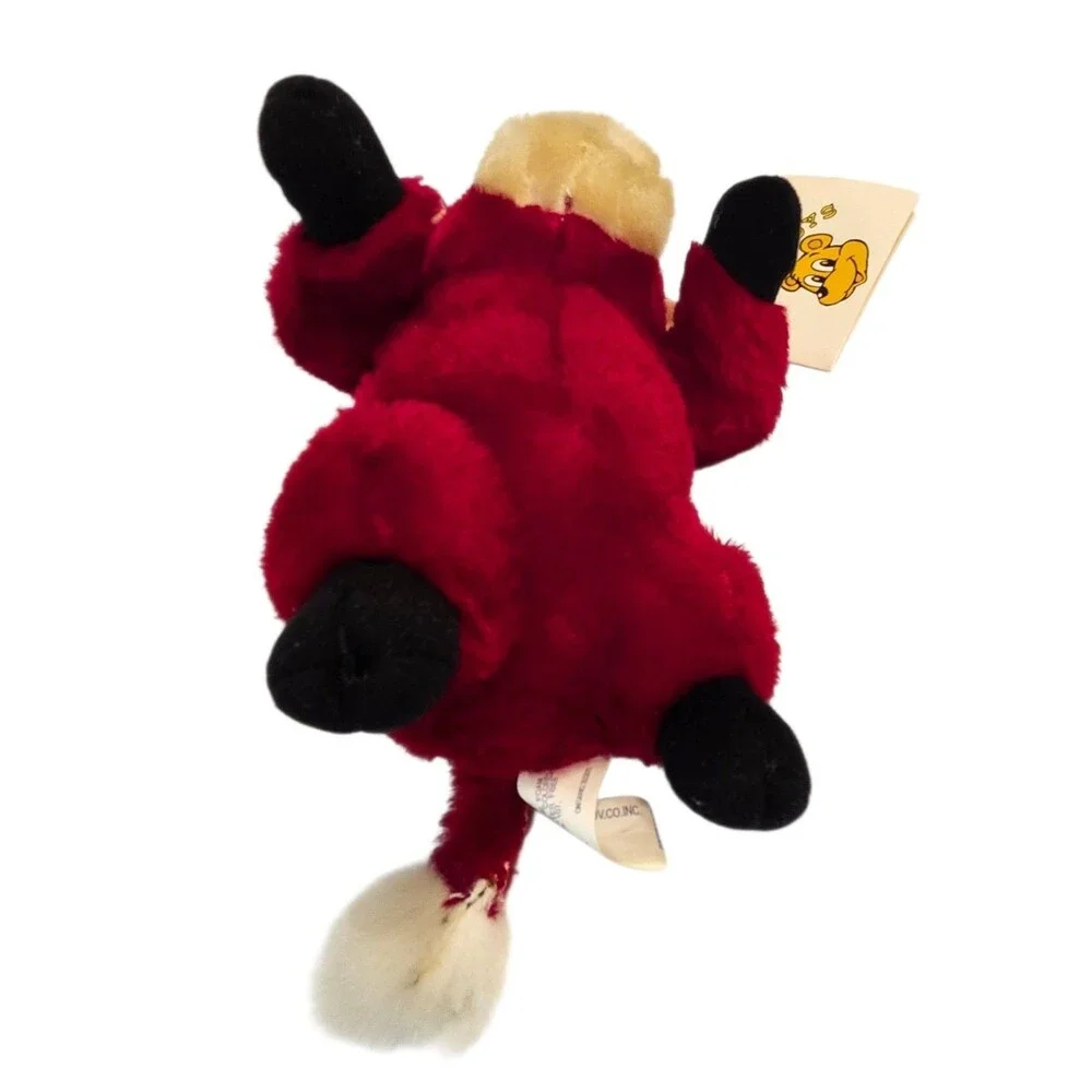 Vintage Red Bull Plush 7.5